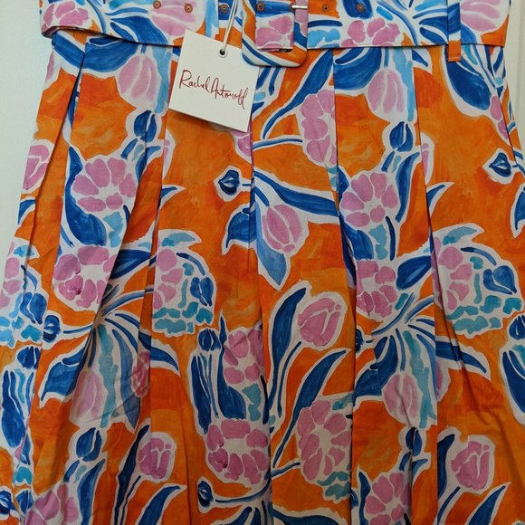 NWT Rachel Antonoff Vinita Pleated Full Skirt - Picture 3 of 8